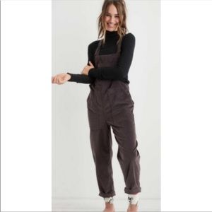 Aerie Velvet Overalls